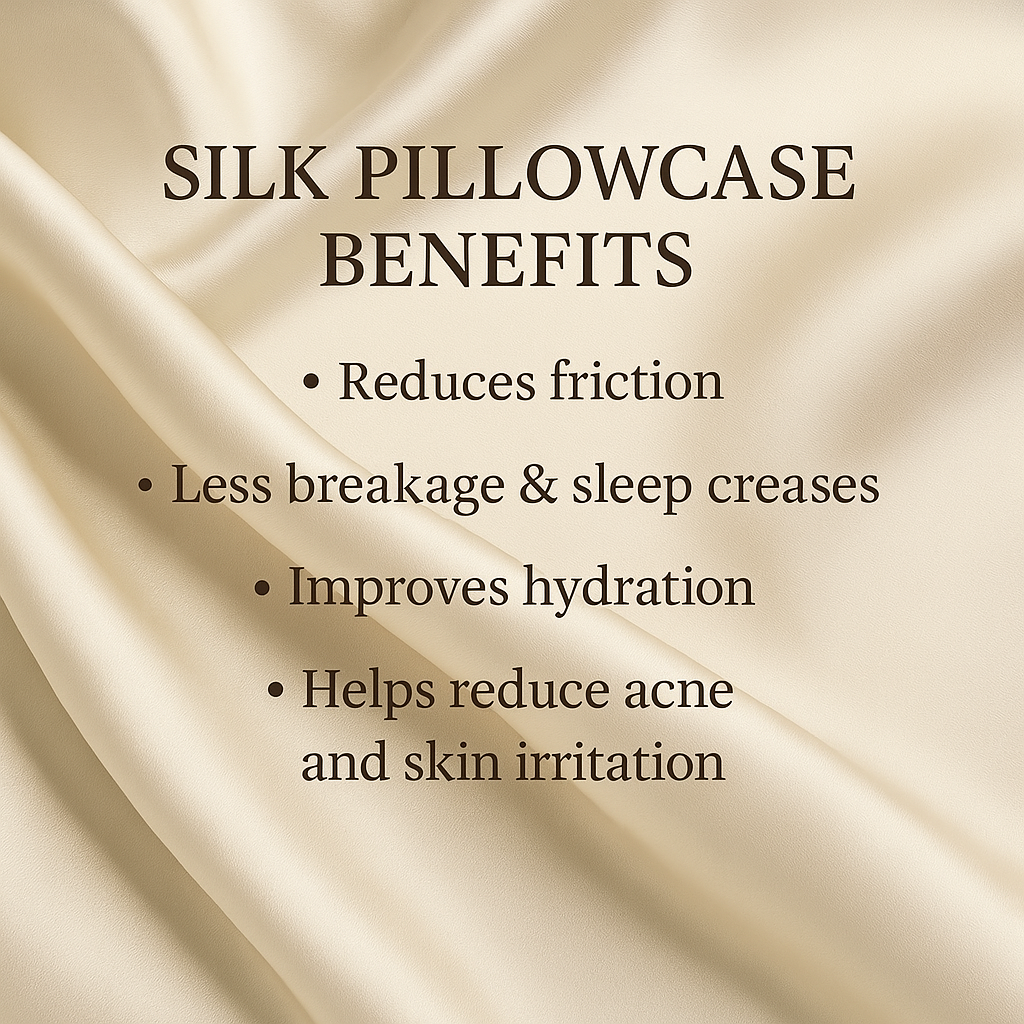 Acne Reducing Silk Pillow Case